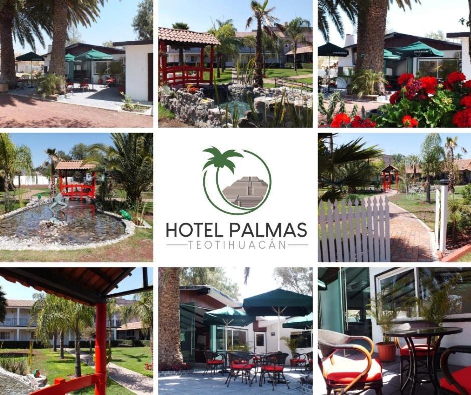 Hotel Palmas Teotihuacan 샌후안토드와캔 외부 사진