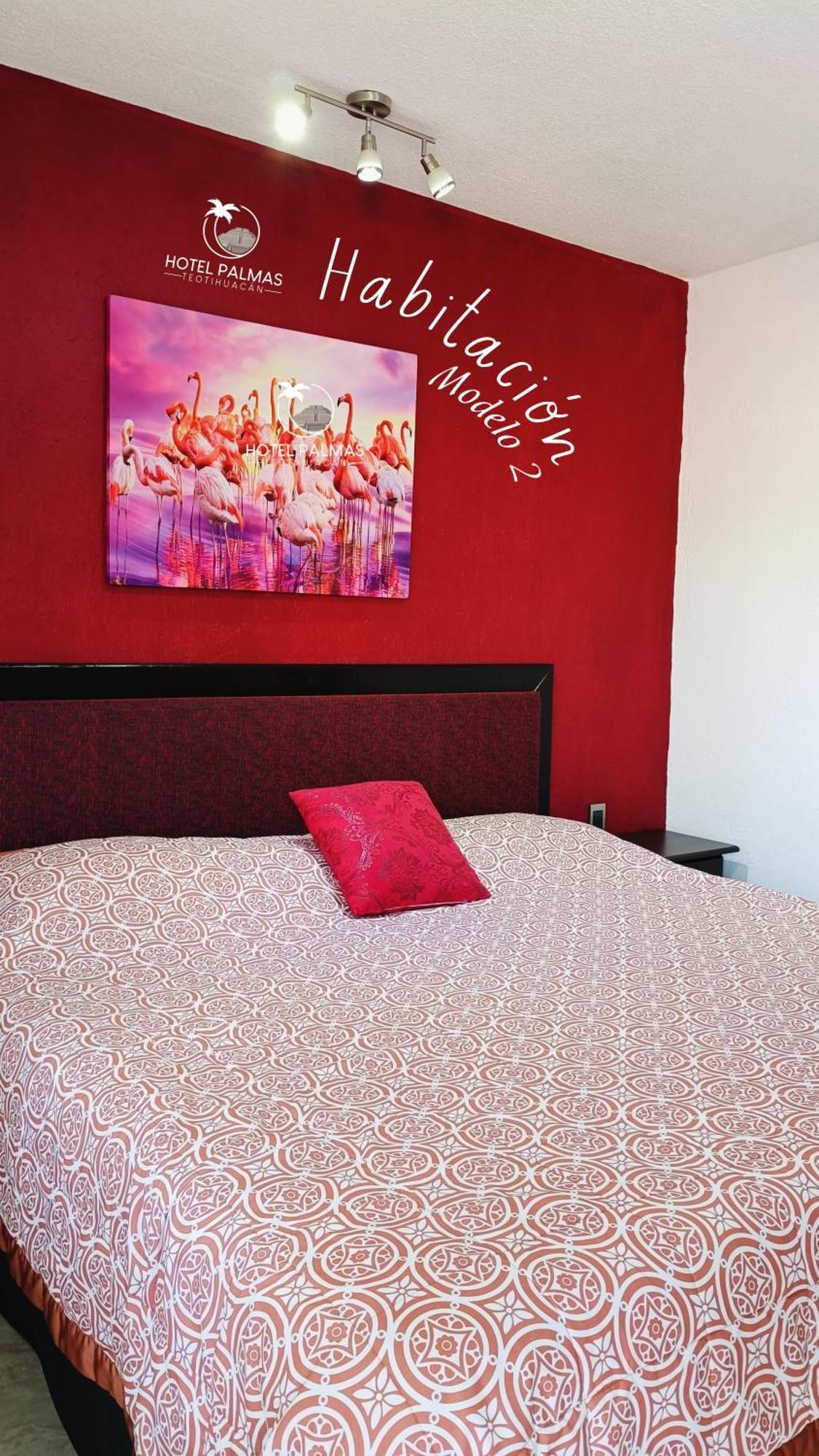 Hotel Palmas Teotihuacan 샌후안토드와캔 외부 사진